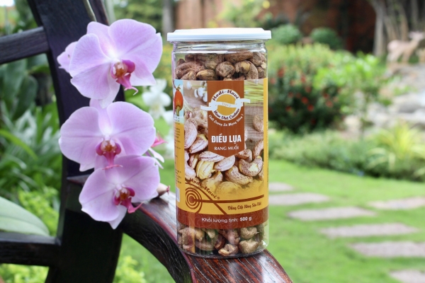 Điều lụa rang muối - Hũ 500g