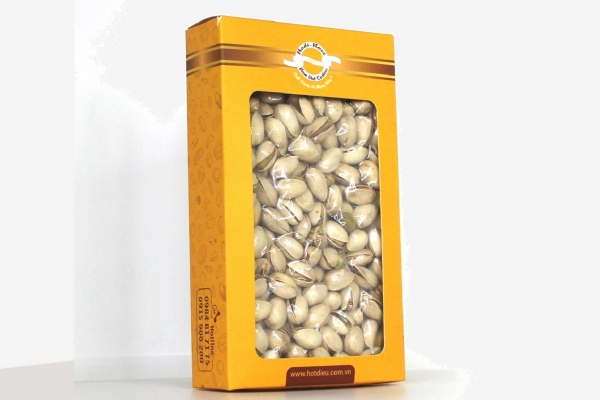 Hạt dẻ cười hút chân không hộp giấy 350g title=